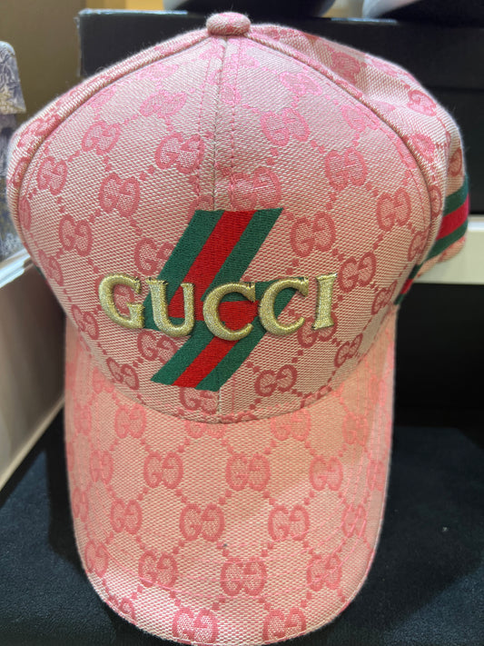 Gucci cap pink